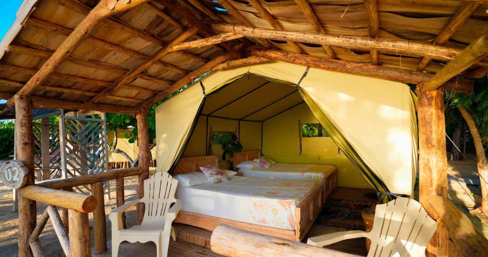 Glamping Ecolodge Cueva De Las Aguilas Pedernales Bagian luar foto